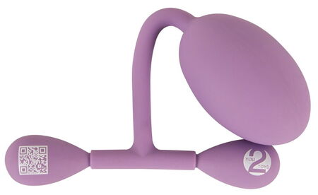 Сиреневый тренажер мыщц тазового дна Vaginal Trainer